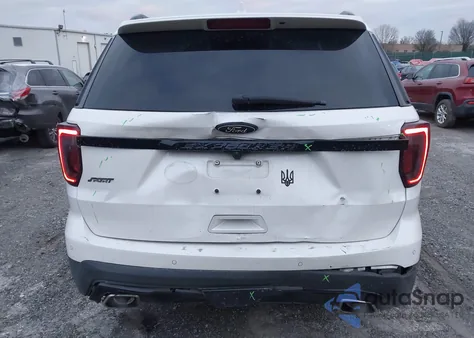 2017 Ford Explorer Sport from USA, damaged, VIN 1FM5K8GTXHGD74595